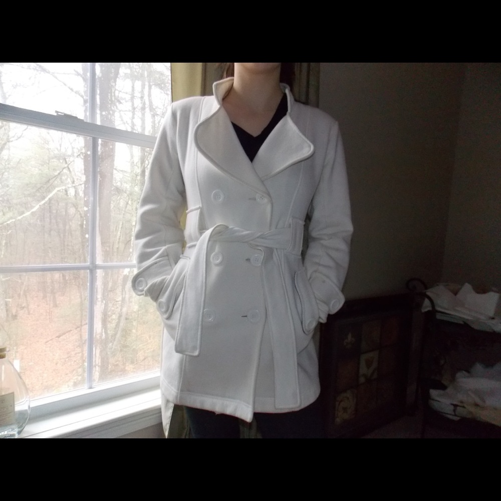 White Trench Coat